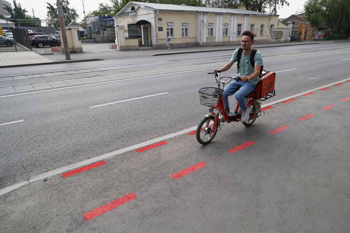 В Екатеринбурге появятся выделенки для велосипедистов - «Уральский рабочий»